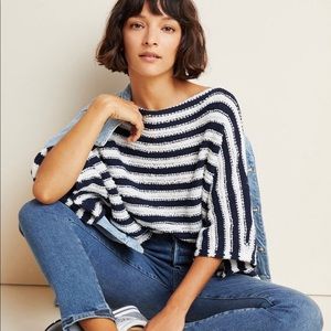 Anthropologie Evie Poncho Sweater